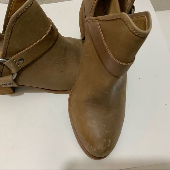 Lucky Brand Jofeen leather booties size 7 - Picture 9 of 10